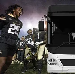 nashville sporting events charter bus service